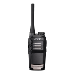 Radio portátil análogo UHF, 16 Canales, 2 W, 400-470 MHz, 1 botón programable
