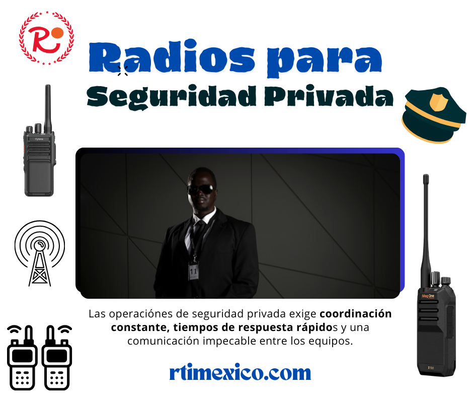 Radios para Seguridad Privada