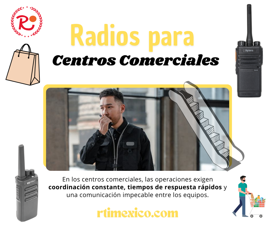 Radios para Centros Comerciales