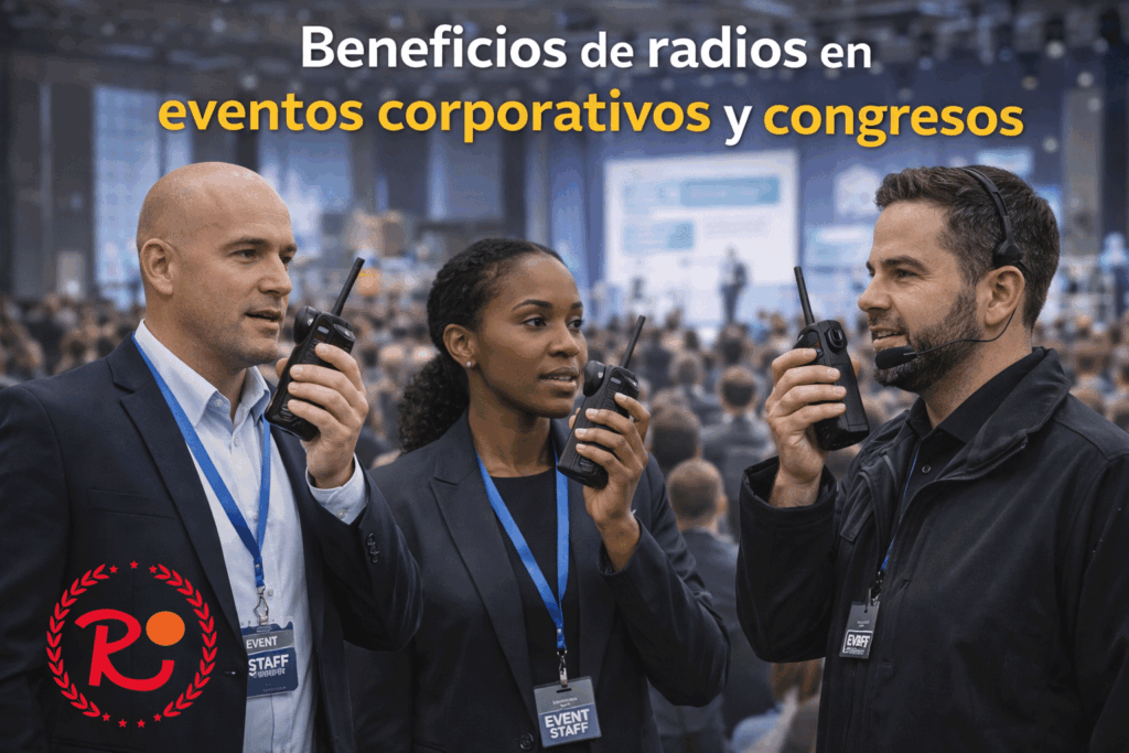 radios para eventos y congresos