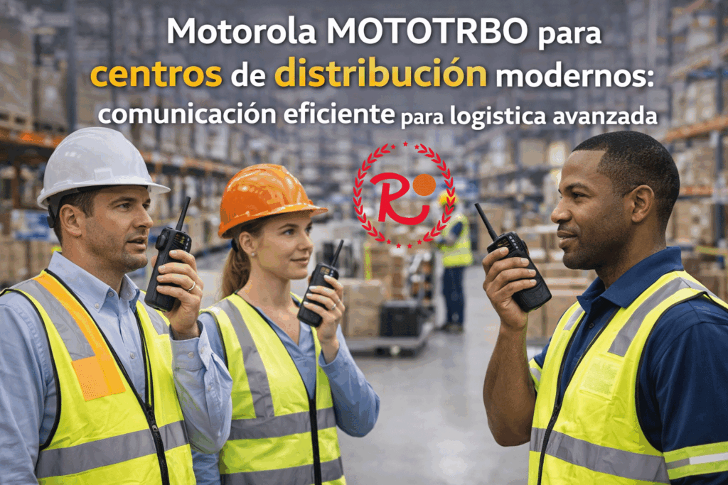 Motorola MOTOTRBO para centros de distribución modernos