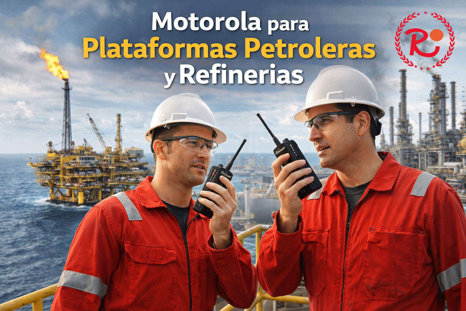 Radios para plataformas petroleras y refinerías