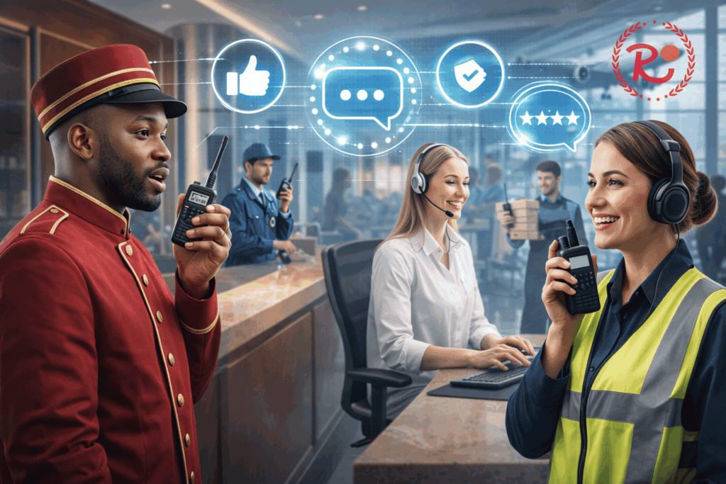 Estándares de servicio al cliente con comunicación instantánea