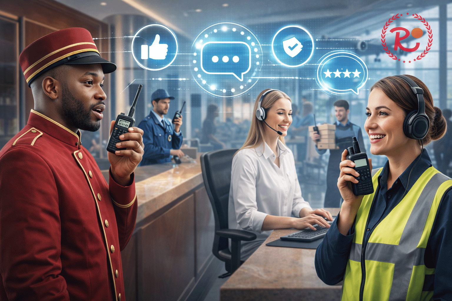 Estándares de servicio al cliente con comunicación instantánea