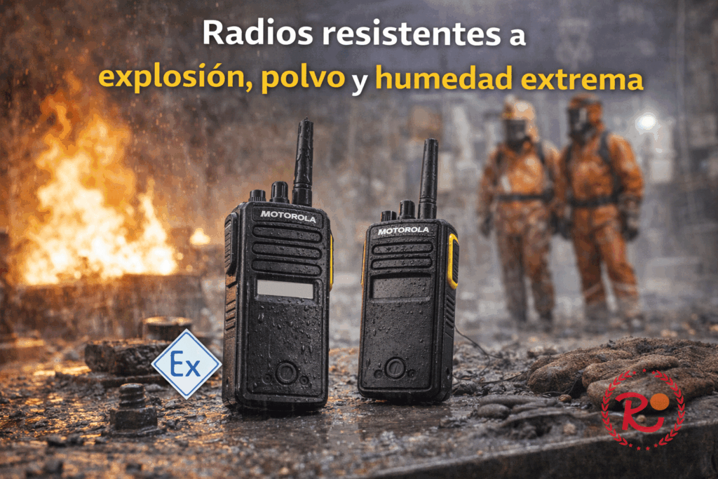 Radios resistentes a explosiones