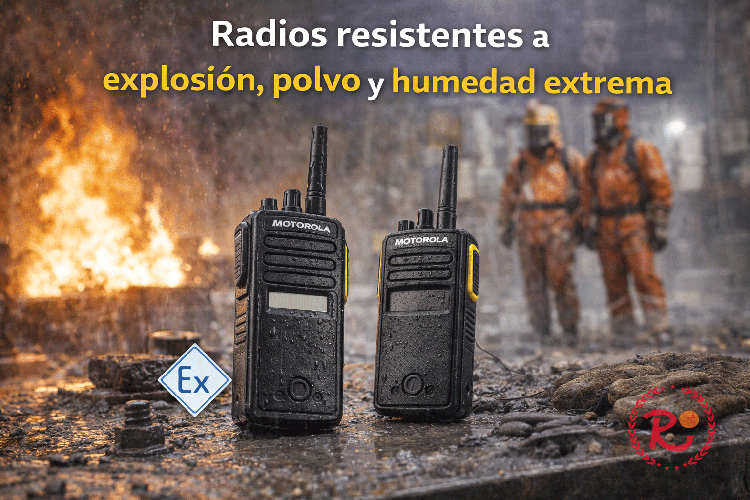 Radios resistentes a explosiones
