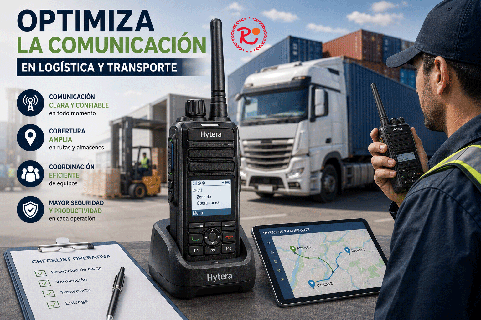 Optimiza la comunicación en logística