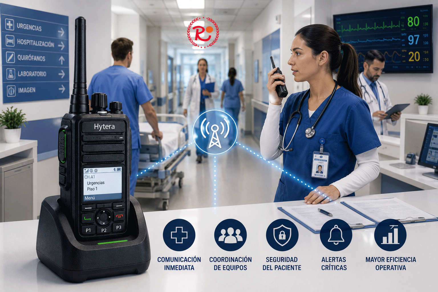 Soluciones de comunicación para sector salud